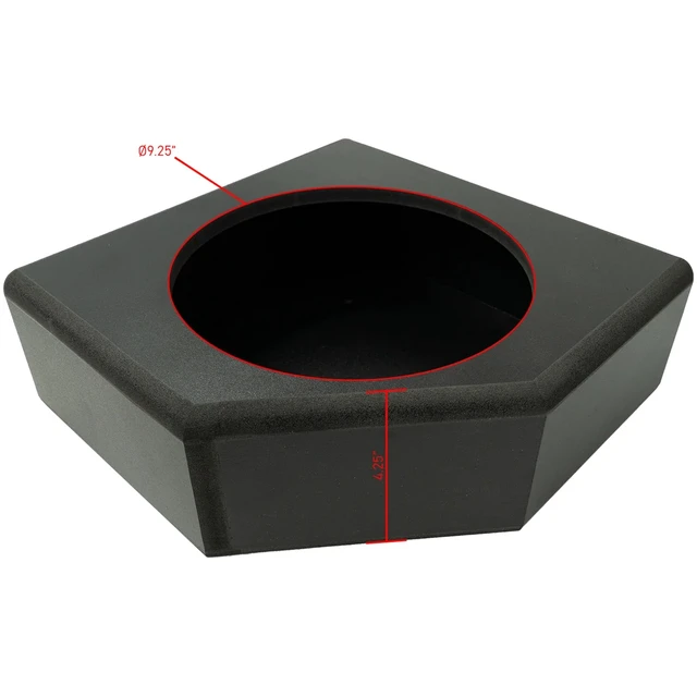 Alt view image 2 of 5 - UTV Stereo 10" Rear Underseat Subwoofer Box for Can-Am Maverick X3