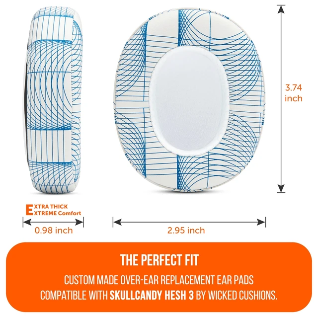 Alt view image 5 of 5 - WC PadZ Crusher Evo - Earpads for Skullcandy Crusher Evo & Hesh ANC