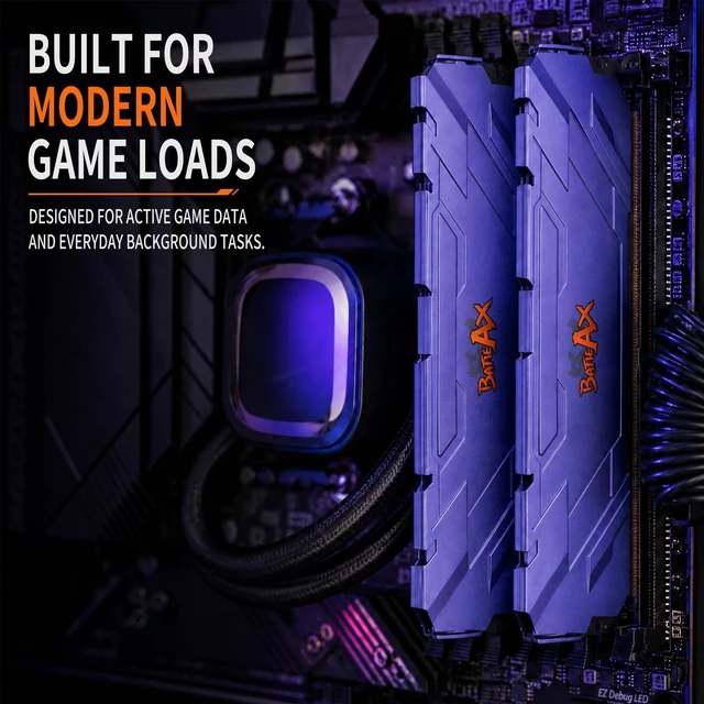 Alt view image 5 of 5 - Colorful DDR4 3200MHz 16GB (2x8GB) RAM 1.35V CL16 XMP2.0 Desktop PC Memory