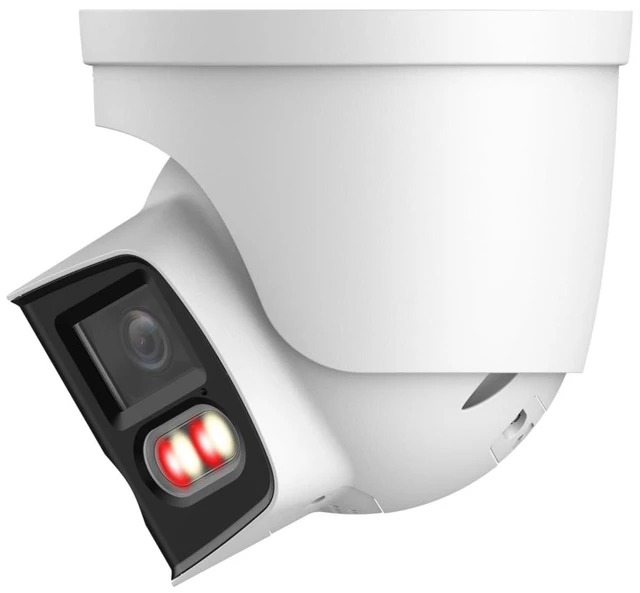 Alt view image 3 of 5 - GemaVision Smart Dual Light 2x4MP IP POE Camera 1/2.7" CMOS 4K 180 Duo Splicing Image,2 Way Talk Built-in Mic and Speaker,Warning Lights and Alarm Sounds, IPC-PDW4K-T180