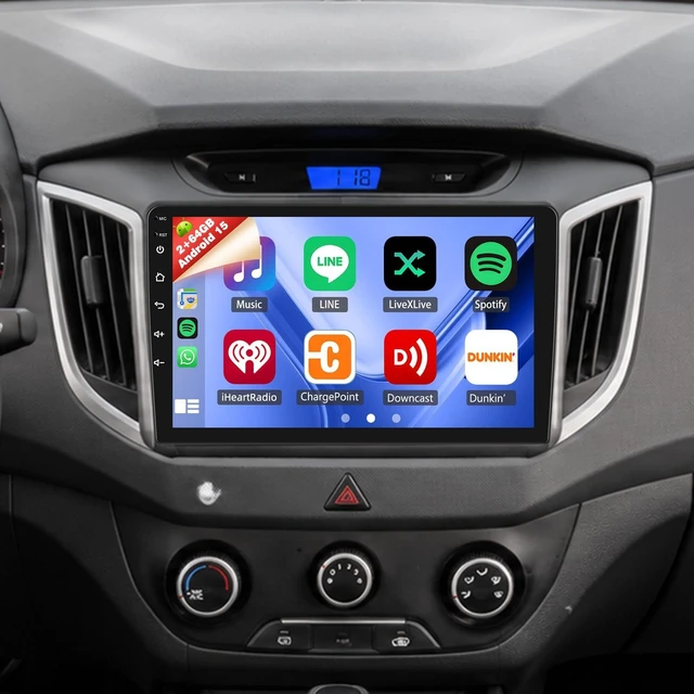 Main image of Upgrcaru 4 Core+64G Car Radio for Hyundai Creta ix25 2015-2019