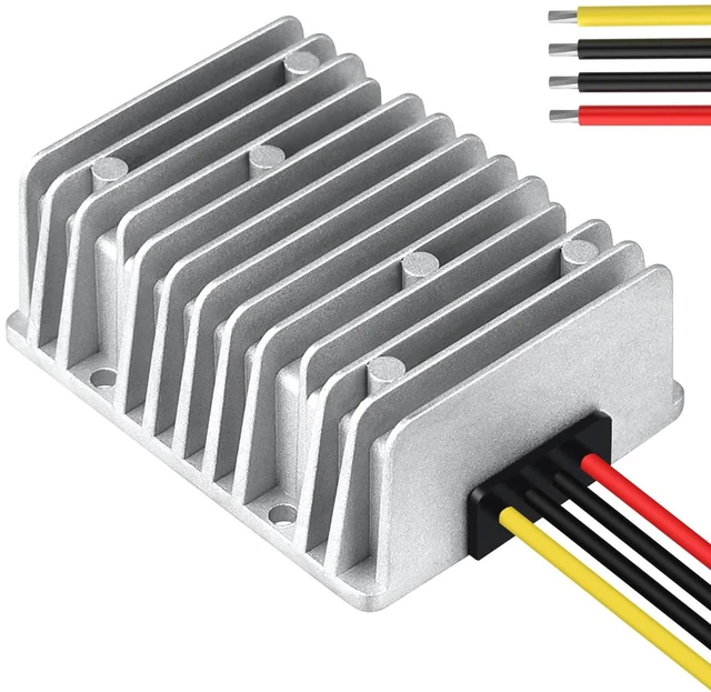 Main image of LeMotech DC 8-40v to 12v Converter 20A 240W Step Down Converter Voltage Reducer IP68 Waterproof Transformer for Golf Cart Truck Boat Vehicle