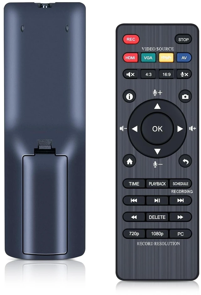 Main image of WDZP New Replacement Remote Control for ClonerAlliance Box Pro, 1080p@60fps Video Recorder CA-998P