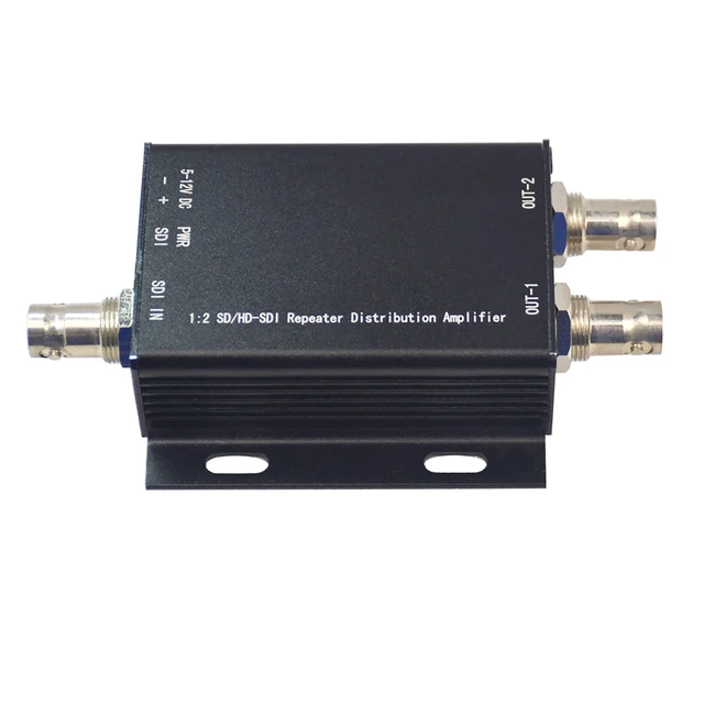 Alt view image 3 of 5 - SDI Splitter 1 in 2 Out 3G/HD-SDI Converter Adapter Support 3G/HD/SD-SDI Broadcast Quality 1 pcs