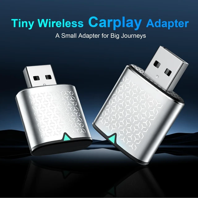 Alt view image 4 of 5 - keeolve Wireless Carplay Adapter for iPhone, Bluetooth Car Play Dongle