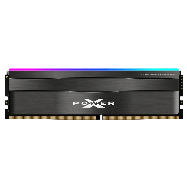 Alt view image 2 of 5 - Silicon Power Gaming DDR4 16GB Kit (2 x 8GB) Zenith RGB RAM Gaming 3600MHz (PC4 28800) C18 Desktop Memory Module Ram with Heatsink Black (SP016GXLZU360BDD)