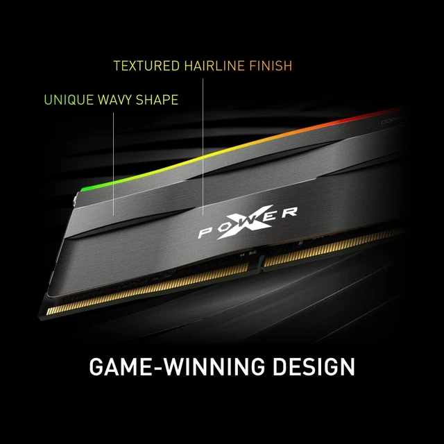 Alt view image 5 of 5 - Silicon Power Gaming DDR4 16GB Kit (2 x 8GB) Zenith RGB RAM Gaming 3600MHz (PC4 28800) C18 Desktop Memory Module Ram with Heatsink Black (SP016GXLZU360BDD)