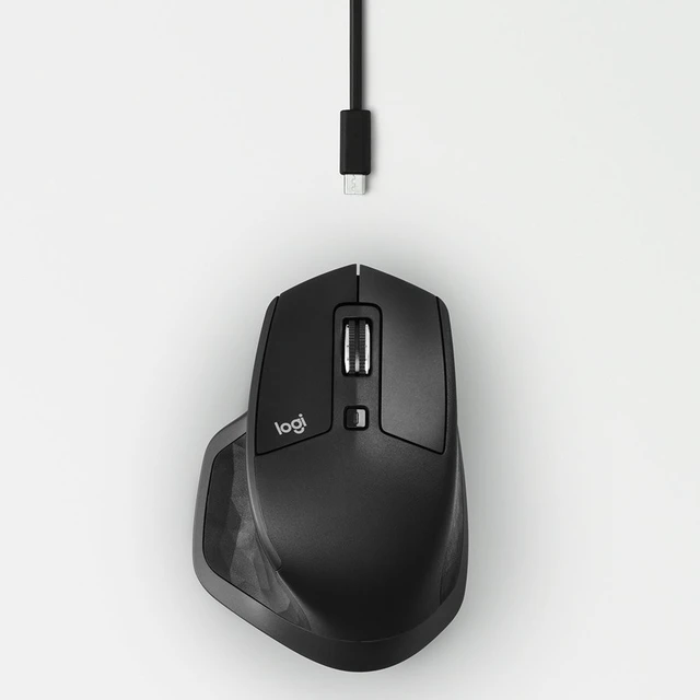 Alt view image 4 of 5 - Logitech MX Master 2S Wireless Mouse with Flow Cross-Computer Control and File Sharing for PC and Mac, Graphite