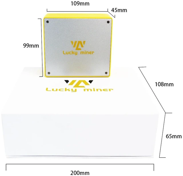 Alt view image 3 of 5 - Dogecoin Miner,Up to 120MH/S 40W Litecoin Miner LG07 Pro