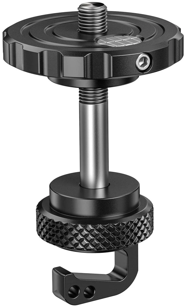 Main image of EVUMO Ball Head Conversion Adapter for BOG DeathGrip Tripod, 6061-T6 Aluminum Converter with 3/8'' UNC Bolt for Upgrading BOG DeathGrip Shooting Tripod