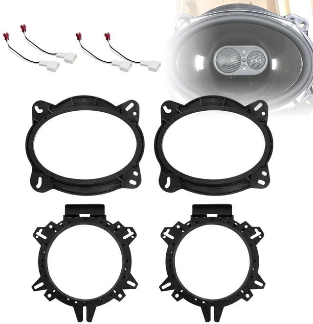 Main image of Sporacingrts 2PCS 6x9 Speaker Adapter Bracket Kit with Wiring Harness