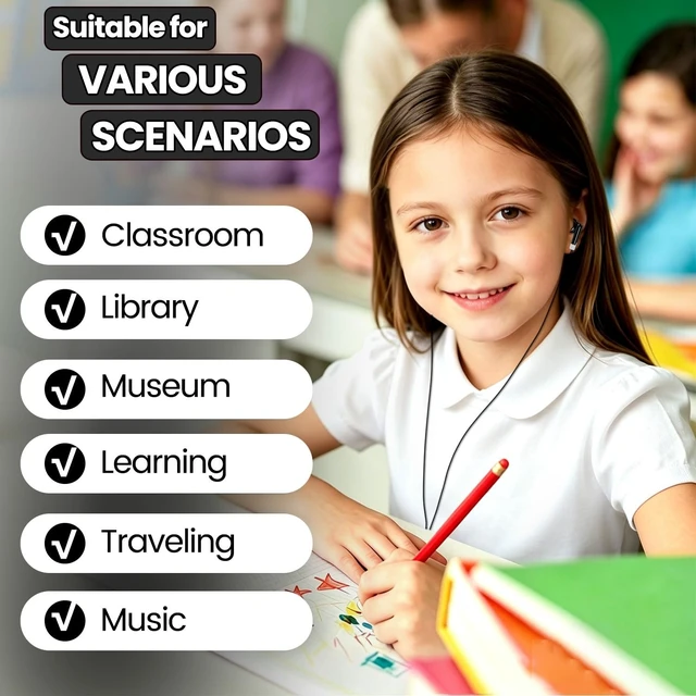 Alt view image 5 of 5 - Oidroy Bulk Wired Earbuds 100 Pack for Black for School Classroom Students