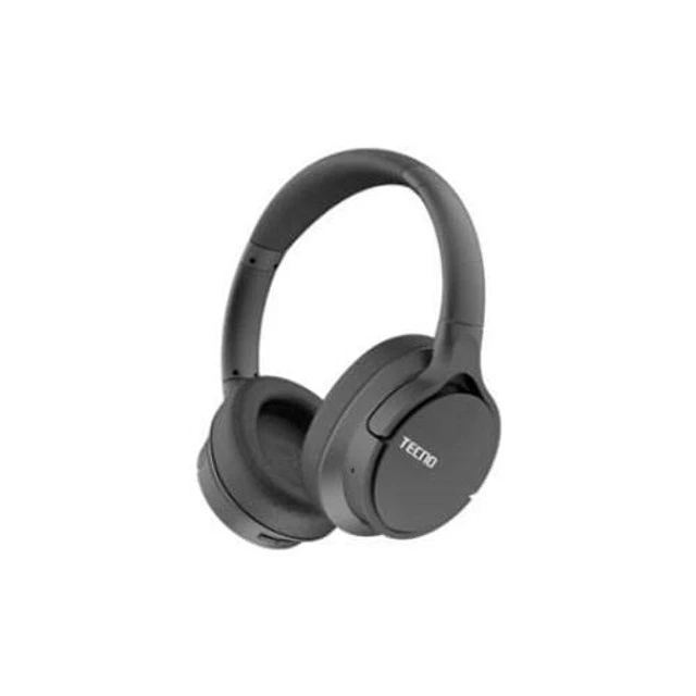 Alt view image 2 of 2 - Tecno Bluetooth Headphones Nightngale N1 Bass IPX4 40MM Over Ear Bluetooth 5.0 12 Hrs with Microphone Compatible with Any Bluetooth Device (Black)