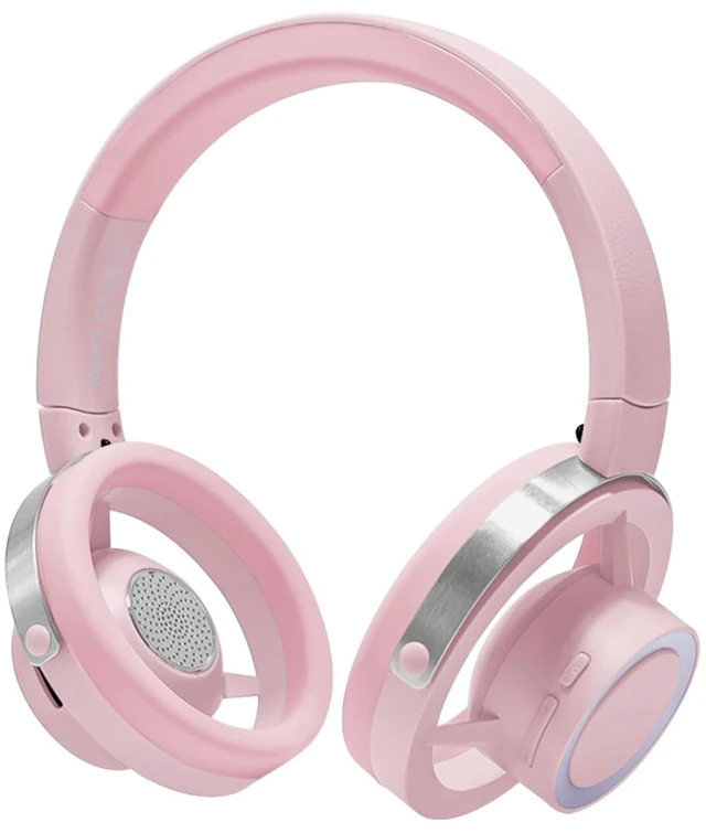 Main image of WAINING Open-Ear Headphones, 20+ Hour Playtime, Immersive Sound, Wireless Bluetooth Headphones for School, Work, Travel&Daily Use,Pink
