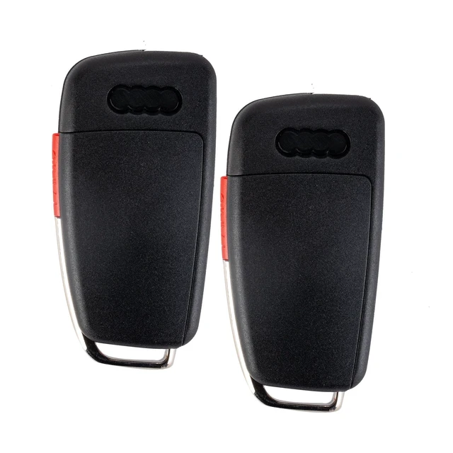 Alt view image 4 of 5 - 2 X Compatible with Audi 2006-2010 A3 2007 2008 2009 2010 TT Flip Car Key Fob Keyless Entry Control, 315 MHz, FCC ID: NBG009272T,By RemoteMatch
