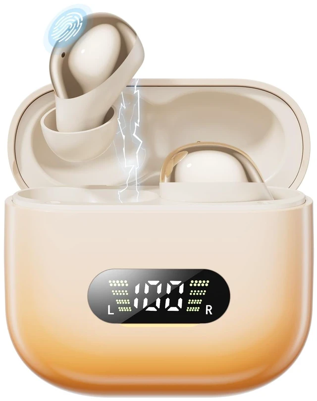 Main image of CHENRUIDA Noise Cancelling Sleep Earbuds for Side Sleepers(Orange)