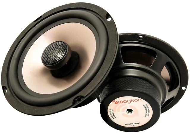 Main image of Amagkon 6.5" 2-Way Coaxial Car Speakers, 1000W Max 4 Ohm Full Range