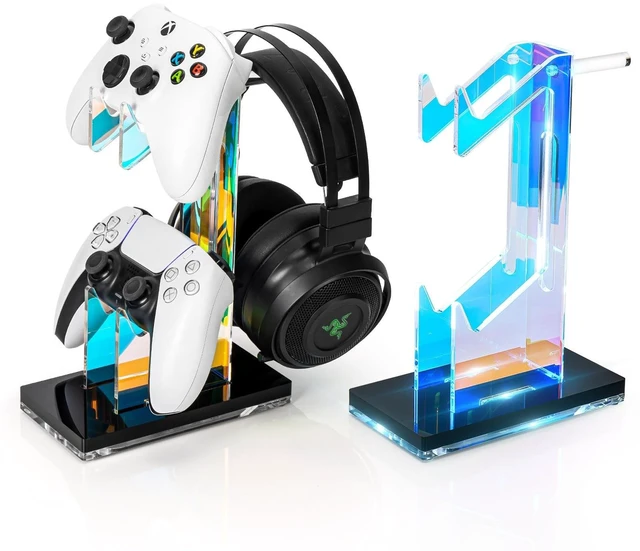 Main image of OAPRIRE RGB Controller and Headset Stand with 21 Light Modes, 2 Tier