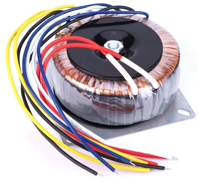 Main image of 200W Toroidal Power Transformer, AC 110V to Dual AC 28V + Dual 12V + Single 12V Output Transformers for Tube Amplifiers,Preamp, Speaker Protection, Amp Boards