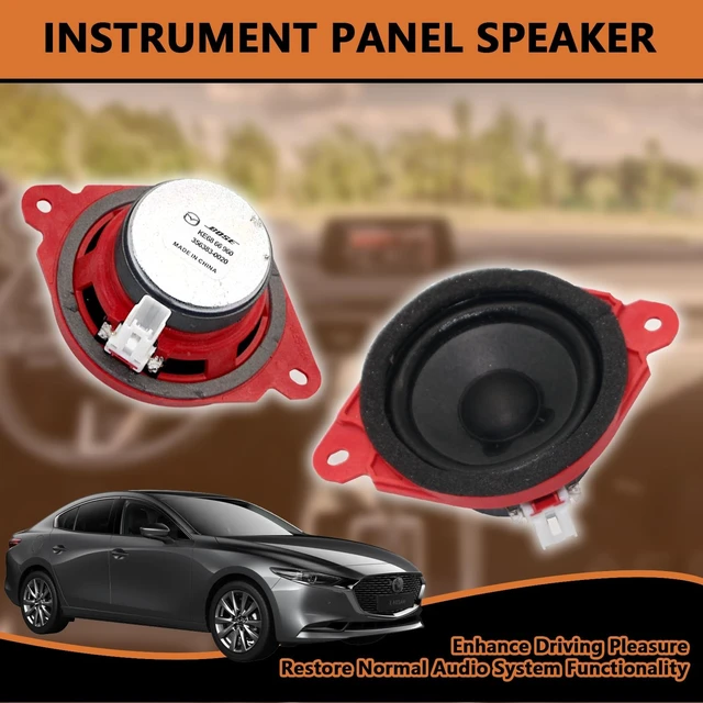 Alt view image 2 of 5 - WFhuaye GKK8-66-960 Speaker Compatible with 2013-2025 Mazda CX-9 CX-5 & 2014-2015 Mazda 3 ^^ Car Door Speaker Replacement