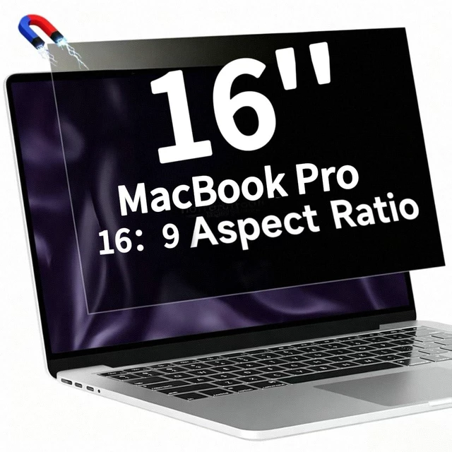 Main image of Magnetic privacy protection film detachable suitable for MacBook Pro16-inch