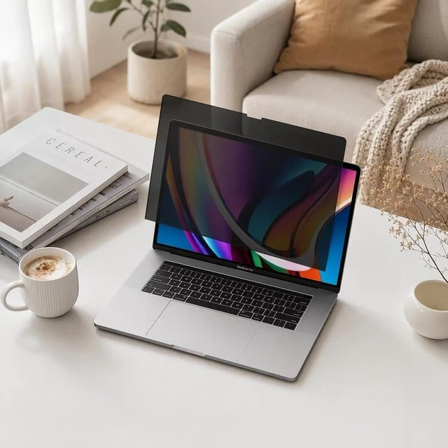 Alt view image 3 of 5 - Magnetic privacy protection film detachable suitable for MacBook Pro16-inch
