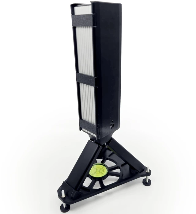 Main image of Level and Protect Bundle for Square Golf Omni Launch Monitor, Leveling Base for OEM Tripod Plus Shock Absorbing TPU Protective Case