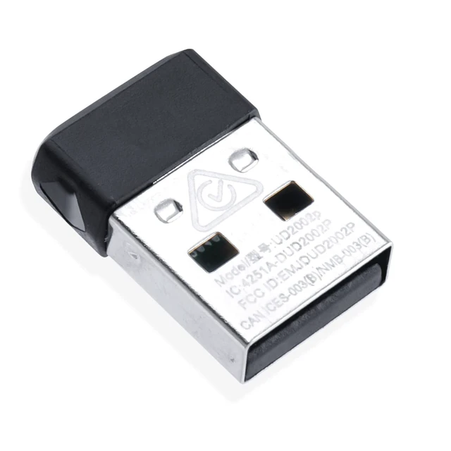Alt view image 3 of 4 - Universal Pairing Receiver Replacement for Alienware Dongle AW310M AW610M Wireless Gaming Mouse 338XW UD2002P