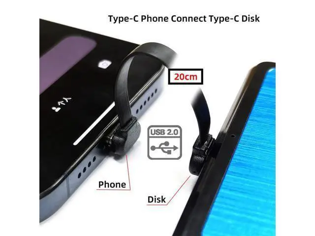 Alt view image 5 of 7 - Vszerda Short USB2.0 Data Cable 7.87in Ultra Slim Flat USB-C Type C to USB-C Power Angled Connector 65W Fast Charge for Laptop Tablet Phone 20cm