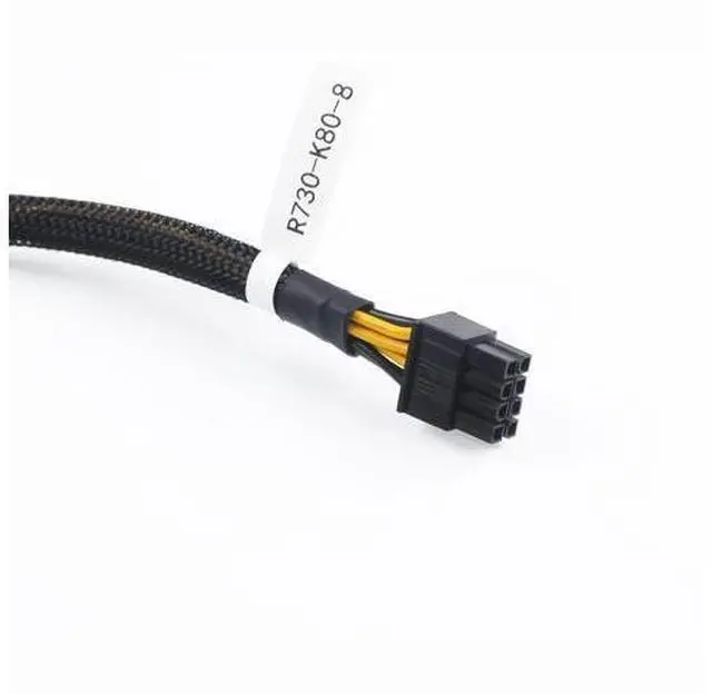 Alt view image 5 of 7 - Power Cable for D.ELL R730 8Pin to Nvidia K80 M40 M60 P40 P100 PCIE GPU 8Pin 35CM