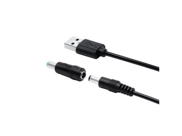 Alt view image 2 of 4 - Universal 5V for Dc Power Cable USB to for Dc 5.5x2.1mm 3.5mm 4.0mm 4.8mm 6.4mm Plug Charging Cord Adapter Fit for Route