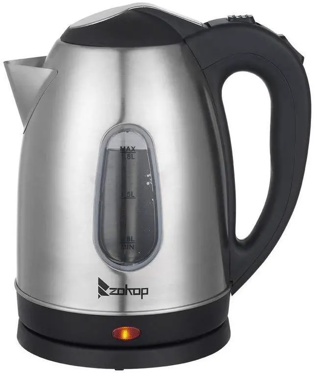 Main image of Winado Electric Kettle, 1.8 Liters Stainless Steel Cordless Hot Water Boiler & Heater, BPA-Free Electric Tea Kettle with Auto Shut-Off & Boil Dry Protection