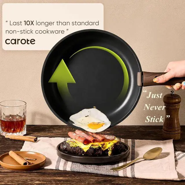Alt view image 5 of 7 - 33pcs Pots and Pans Non Stick, Cookware Sets Detachable Handle, Induction Kitchen Pots and Pans,NonStick Cooking Set, Oven/Dishwasher/Fridge Safe, Space Saving, Mothers Day Gifts