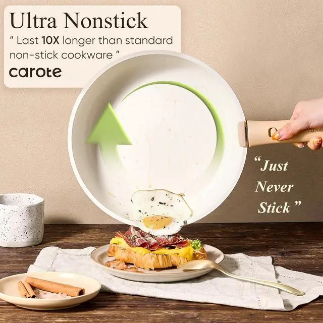 Alt view image 5 of 7 - 33pcs Pots and Pans Non Stick, Cookware Sets Detachable Handle, Induction Kitchen Pots and Pans, NonStick Cooking Set, Oven/Dishwasher/Fridge Safe, Space Saving