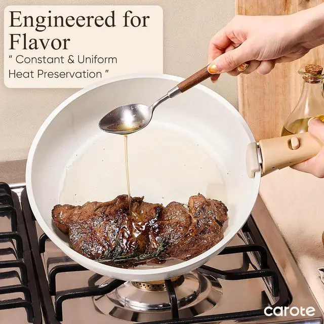 Alt view image 7 of 7 - 33pcs Pots and Pans Non Stick, Cookware Sets Detachable Handle, Induction Kitchen Pots and Pans, NonStick Cooking Set, Oven/Dishwasher/Fridge Safe, Space Saving