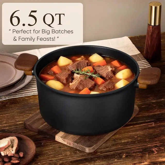 Alt view image 6 of 7 - 33pcs Pots and Pans Non Stick, Cookware Sets Detachable Handle, Induction Kitchen Pots and Pans,NonStick Cooking Set, Oven/Dishwasher/Fridge Safe, Space Saving, Mothers Day Gifts
