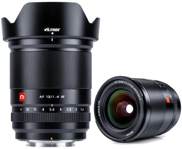 Main image of AF 13mm F1.4 XF Lens for Fuji-X Mount, Large Aperture F/1.4 APS-C Prime Lens for Fujifilm Camera X-A5 X-A7 X-E1 X-E2S X-H1 X-M1 X-PRO2 X-PRO3 X-T1 X-T10 X-T30II X-T100 X-S10 X-H2S X-T5