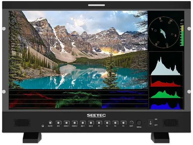 Main image of P215 PRO 21.5" 1000nit Broadcast Director Production Monitor with LUT Waveform HDR, 3G SDI HDMI Input Output, HDMI Support 4K 60