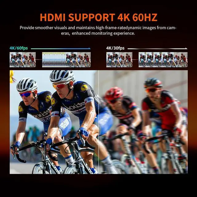 Alt view image 7 of 7 - P215 PRO 21.5" 1000nit Broadcast Director Production Monitor with LUT Waveform HDR, 3G SDI HDMI Input Output, HDMI Support 4K 60