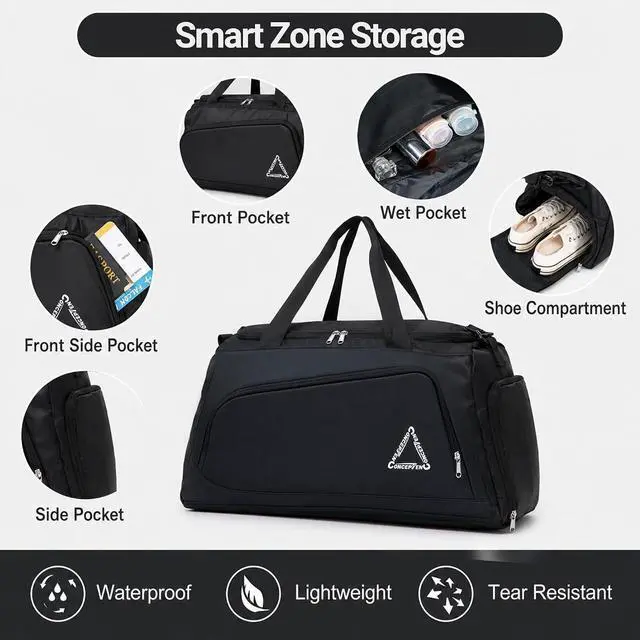 Alt view image 3 of 7 - 5 Piece Luggage Sets with Spinner Wheels, ABS Hard Shell Suitcase, TSA Lock