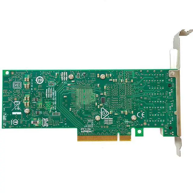 Alt view image 2 of 3 - 10GbE RJ45 Network Card Compatible with X710-T4 PCIe Ethernet Card, 4 Ports 10GBASE-T RJ45, PCIe 3.0 x8, SR-IOV VXLAN/Geneve Jumbo Frames PXE iSCSI PCI Network Adapter