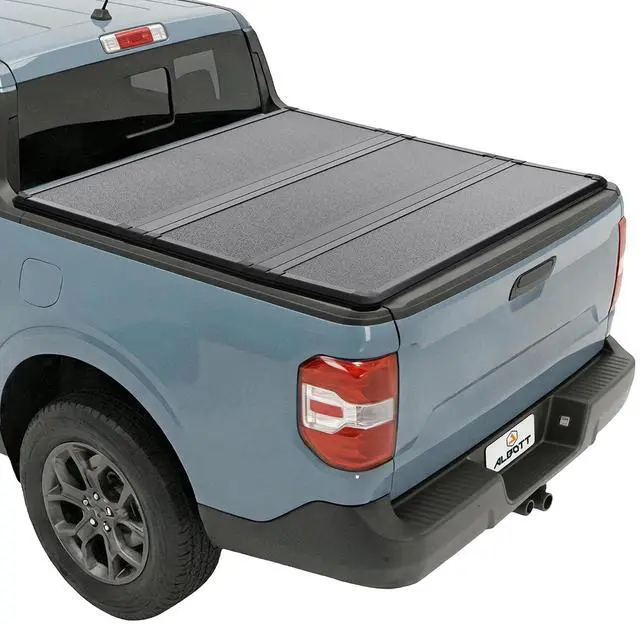 Main image of Albott 4.5 FT FRP Hard Tri-fold Truck Bed Tonneau Cover Compatible with 20222026 Ford Maverick Bed Cover for Trucks