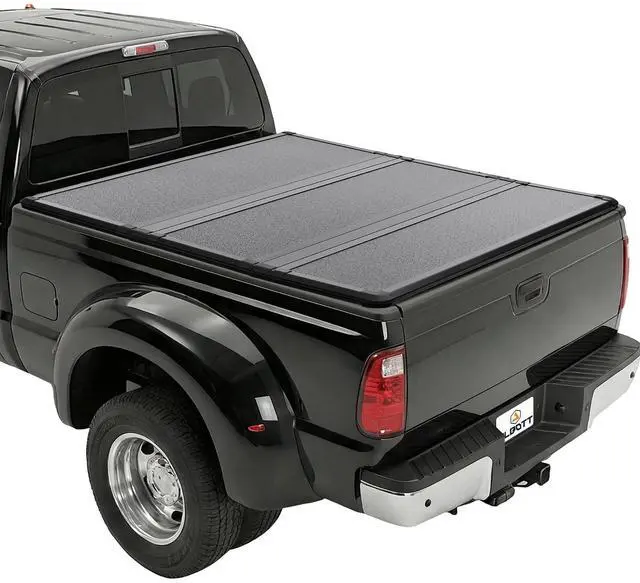 Main image of Albott 6.8 FT FRP Hard Tri-fold Truck Bed Tonneau Cover for 19992026 Ford F250 F350, Tonneau Cover for F-250 F-350, Fits Styleside/Fleetside Bed, Black
