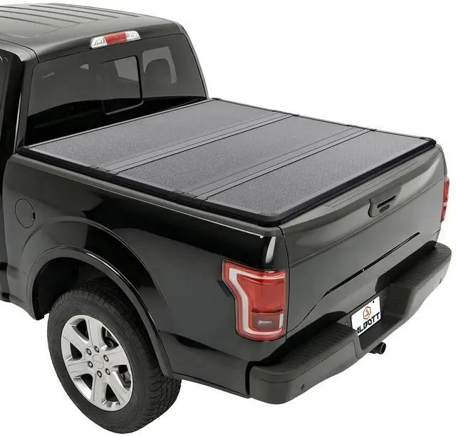 Main image of Albott 5.5 FT FRP Hard Tri-fold Truck Bed Tonneau Cover for 20152026 Ford F-150, Tonneau Cover for F150, Fits Styleside/Fleetside Bed, Black