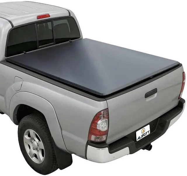 Main image of Albott 5 FT Soft Roll Up Truck Bed Tonneau Cover for 2024-2026 Toyota Tacoma Bed Cover for Trucks (Only Fits Models with Factory Deck Rail System)