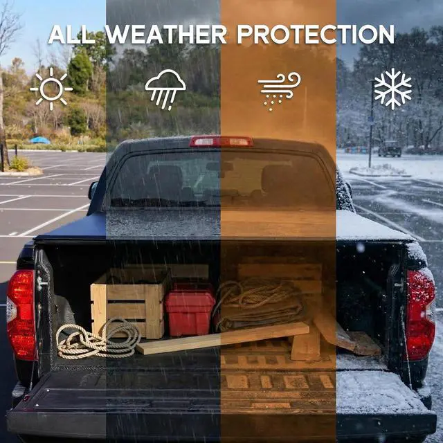 Alt view image 7 of 7 - Albott 8 FT Soft Roll-Up Truck Bed Tonneau Cover for 20022018 Dodge Ram 1500, 20032026 Ram 2500/3500, 20192026 Ram 1500 Classic, Fits Fleetside Bed, No RamBox