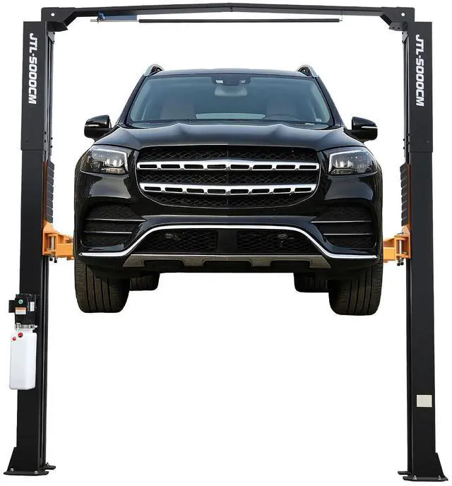 Main image of Albott 12000 lb Overhead 2 Post Car Lift, Hydraulic Auto Lift | 3+2 Adjustable Arms Dual-Point Safety Release Rubber Door Protectors 220 V 60 Hz Motor Commercial Garage Use