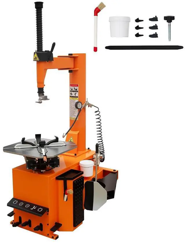 Main image of Albott 2HP Tire Changer Machine, 110V Heavy-Duty Wheel Changer for 10"24" Rims, Outside Clamp 10"20" Inside Clamp 12"24", Tire Mounting and Demounting Tool for Home Garage & Auto Shop