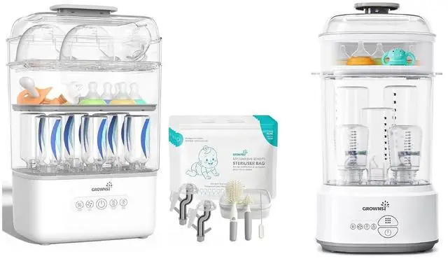 Main image of 3 Layer Bottle Sterilizer and Dryer and GROWNSY Bottle Sterilizer and Dryer