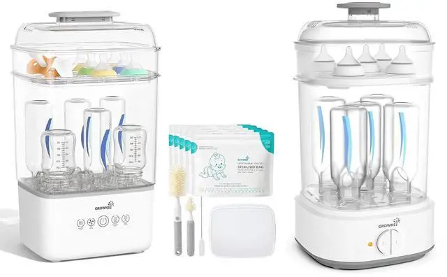 Main image of Bottle Sterilizer & Grownsy Bottle Sterilizer and Dryer